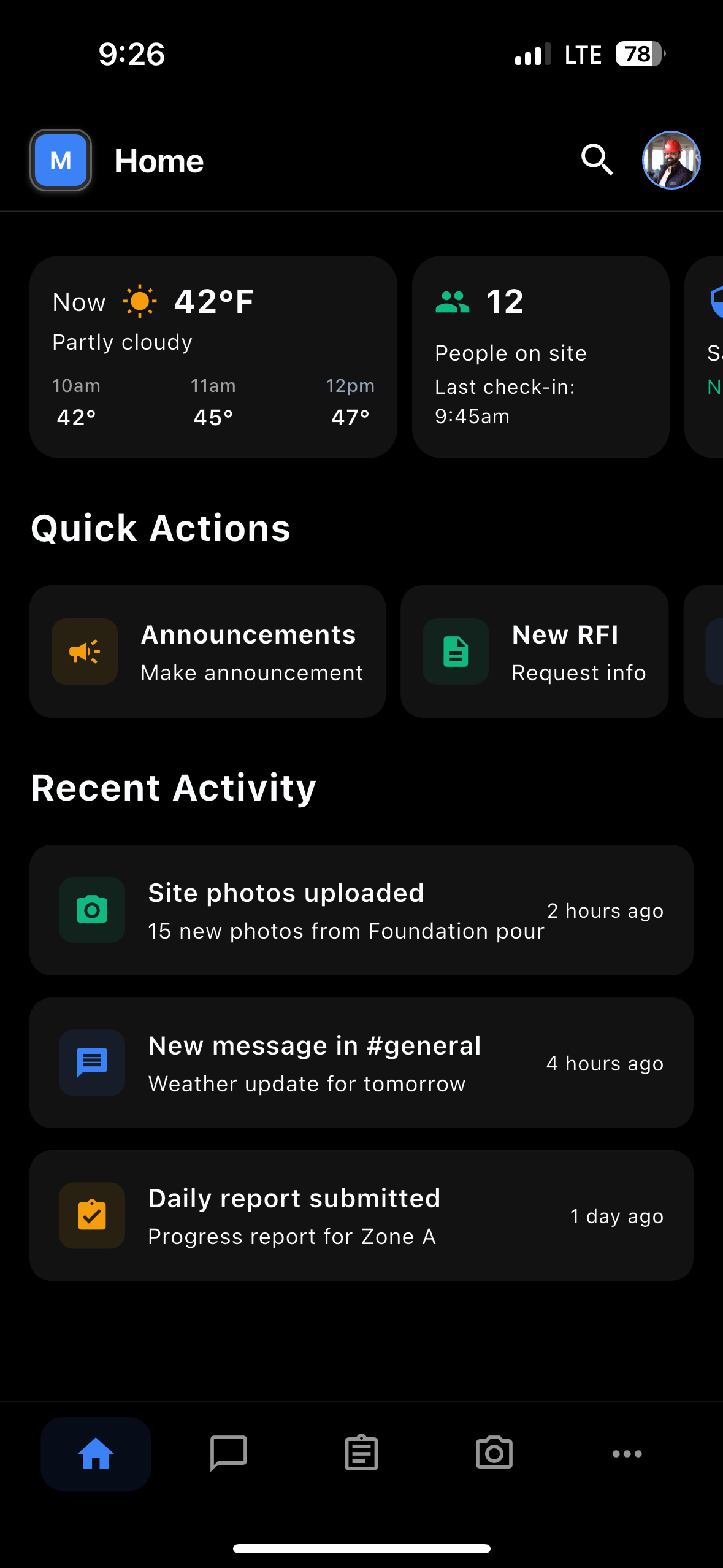 Logkeeper app showing automatic documentation features with searchable timeline and report generation